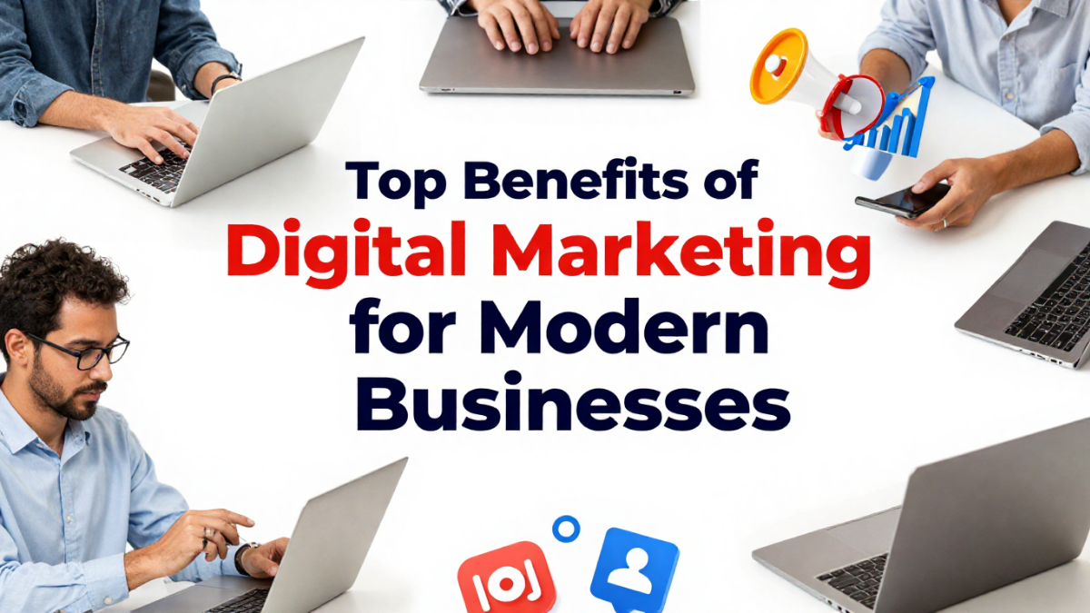 Top benifits of Digital Marketing Image